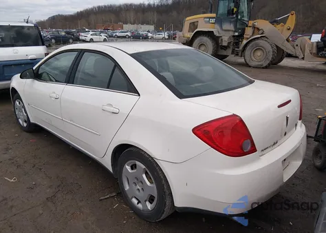 2007 Pontiac G6 Value Leader z USA, uszkodzony, nr VIN 1G2ZF58B474103342